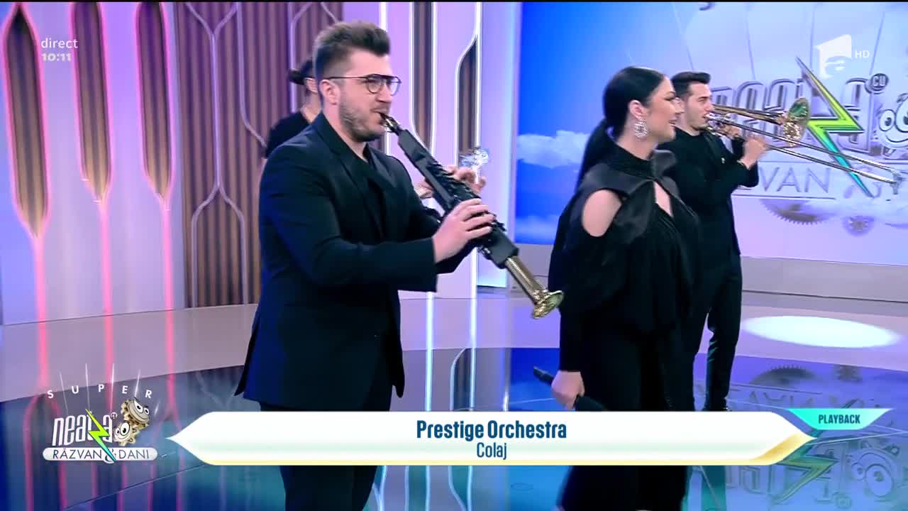Prestige Orchestra, show total, &icirc;n direct, la Neatza cu Răzvan și Dani