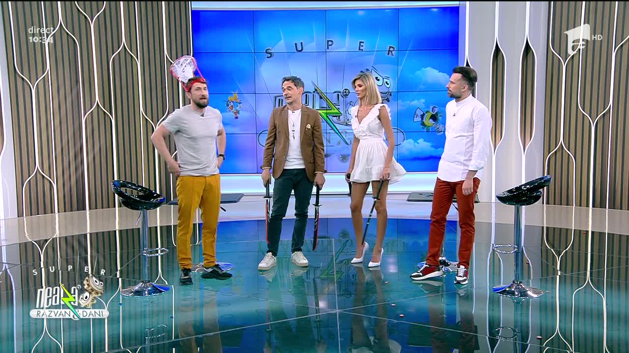 Jocul de-a ninja, cel mai tare de la Neatza cu Răzvan și Dani