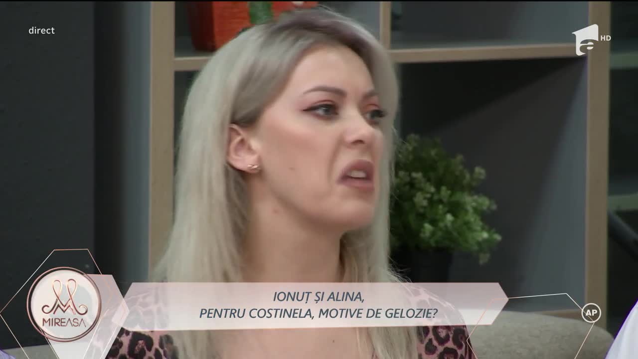 Costinela condamnă atitudinea și joaca Alinei alături de Ionuț