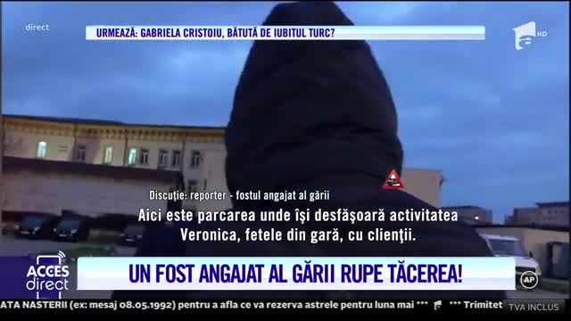 Imagini filmate cu o cameră ascunsă la Gara de Nord! Ce a spus un agent de pază despre Veronica