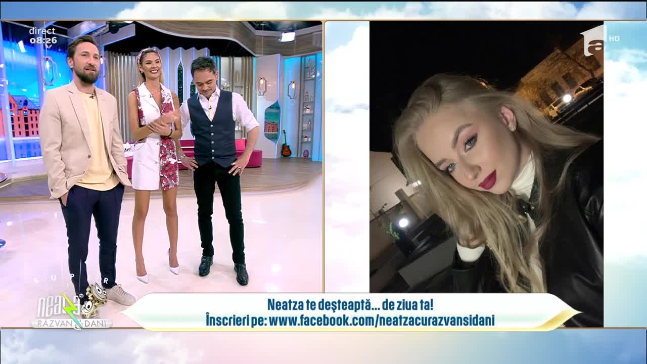 Neatza cu Răzvan și Dani te deșteaptă... de ziua ta! La mulți ani, Beatrice!