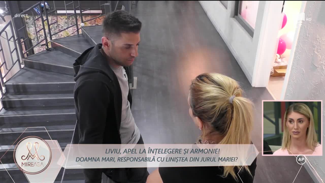 Liviu, apel la &icirc;nțelegere și armonie! Doamna Mari ar fi responsabilă cu liniștea din jurul Mariei