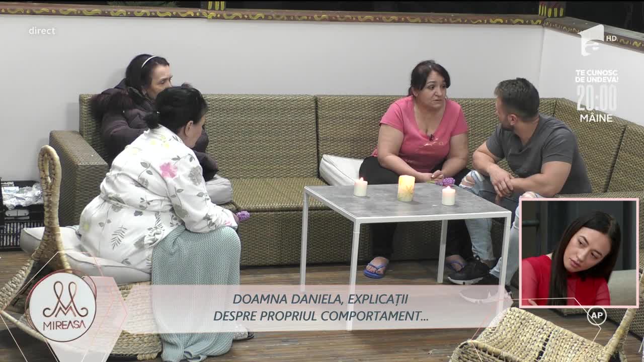 Doamna Daniela, explicații despre propriul comportament în fața lui Alin: Dacă ea mă lasă, eu o las!