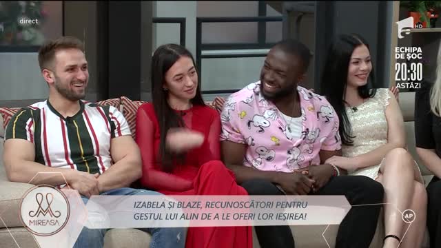 Blaze și Izabela, fragment de viață fericită în doi! Cuplul a avut parte de o noapte împreună, la hotel