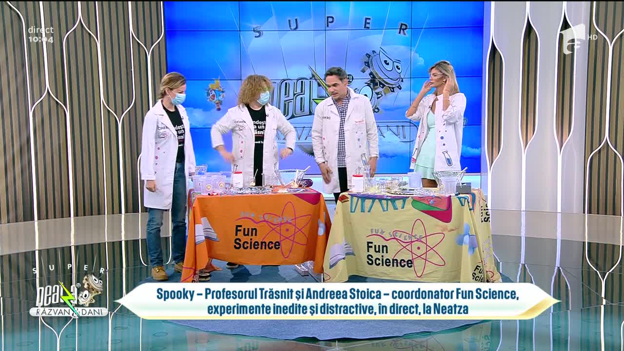 Profesorii Trăsniți te învață cum să colorezi uleiul