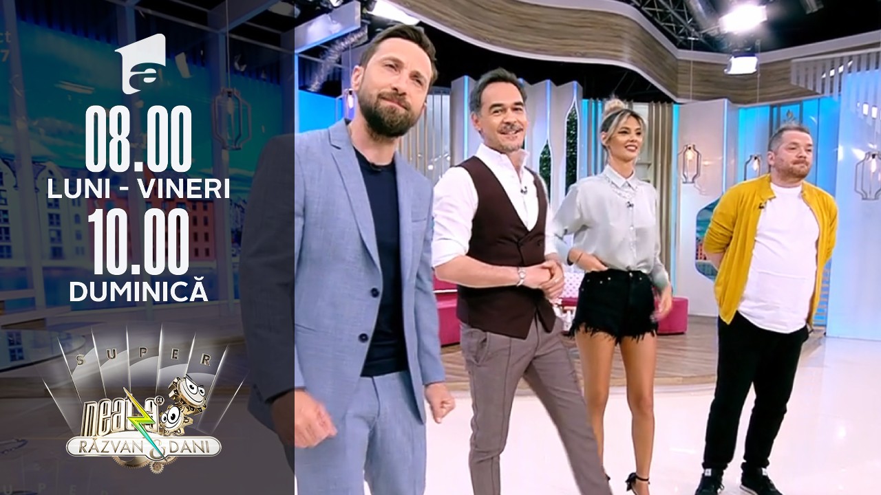 Neatza cu Răzvan și Dani te deșteaptă... de ziua ta! La mulți ani, Corina!