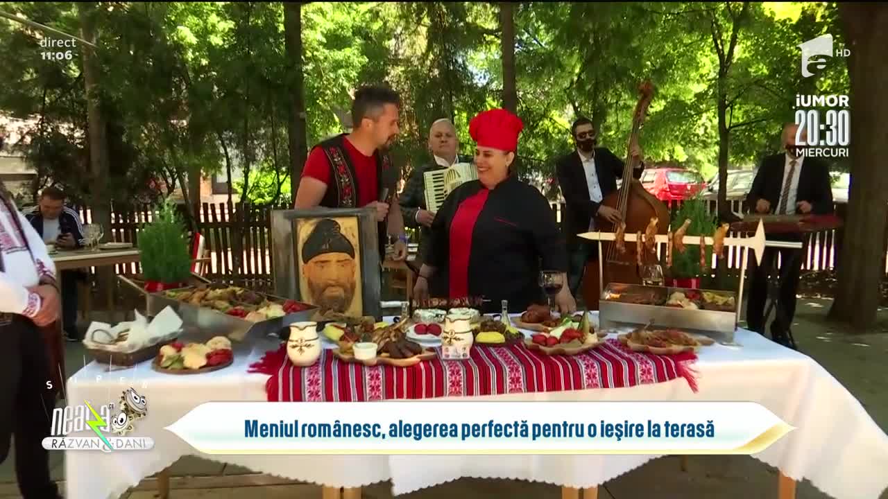 Meniul rom&acirc;nesc, alegerea perfectă pentru o ieșire la terasă