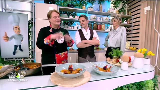"Papricaș de pui" -  rețeta lui Vlăduț de la Neatza cu Răzvan și Dani