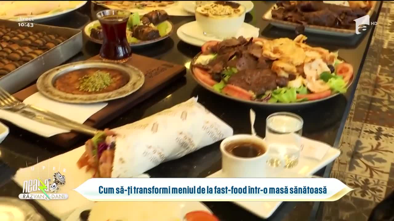 Cum să-ți transformi meniul de la fast-food într-o masă sănătoasă