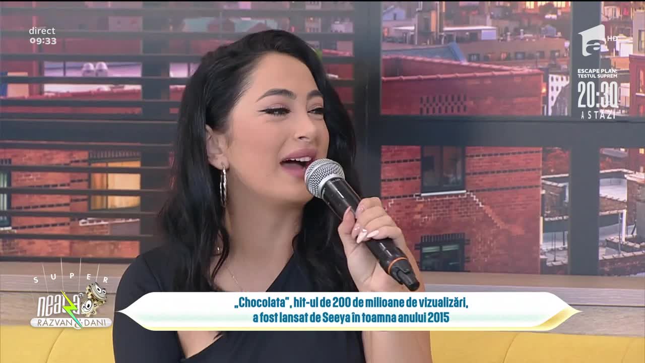 Seeya, show incendiar, &icirc;n direct, la Super Neatza