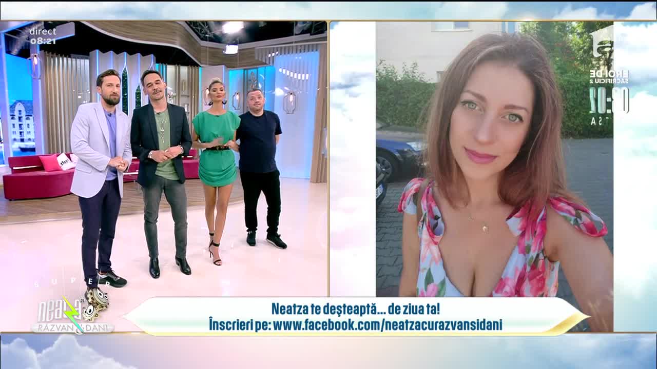 Neatza cu Răzvan și Dani te deșteaptă... de ziua ta! La mulți ani, Elena!