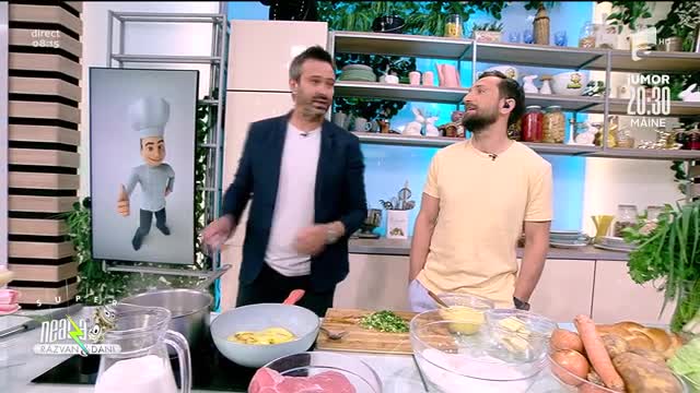 Reţeta de azi de la Neatza: Nicolai Tand a gătit "Pită umplută"