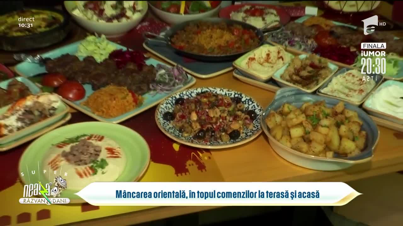 M&acirc;ncarea orientală, &icirc;n topul comenzilor la terasă și acasă