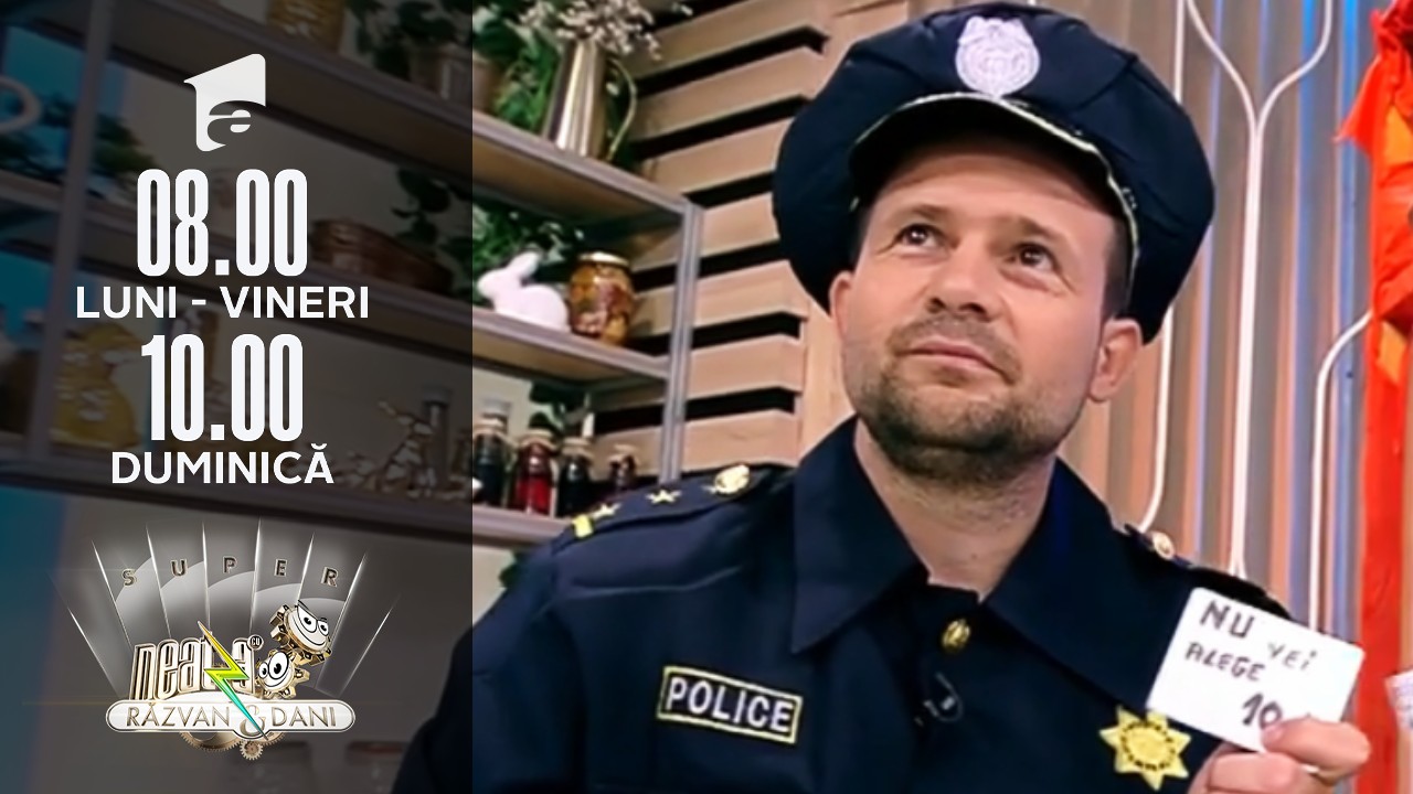 Agentul de Poliție Robert Tudor, super show de magie și comedie