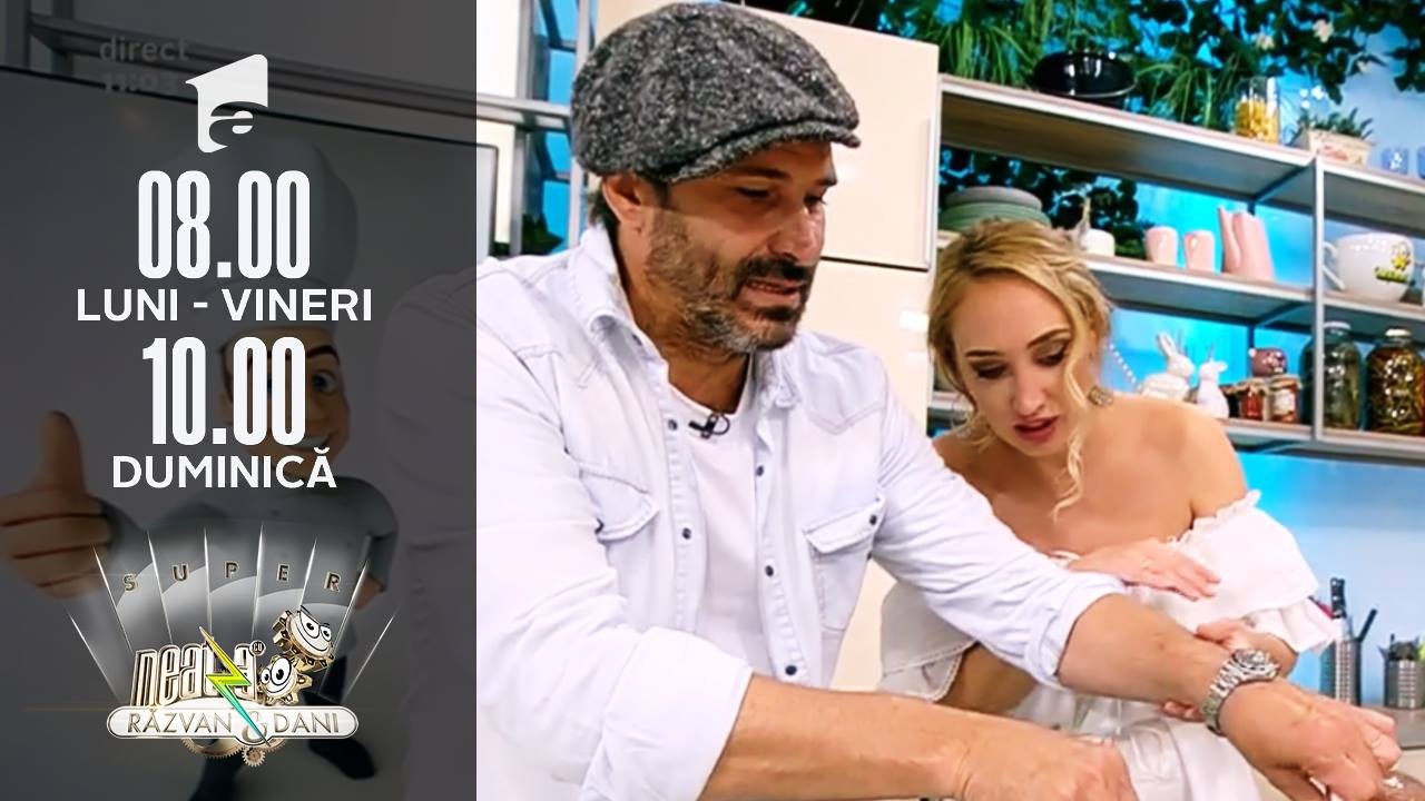 Nicolai Tand și Cătălin Rizea fac echipă la Neatza de Weekend. Ce au gătit