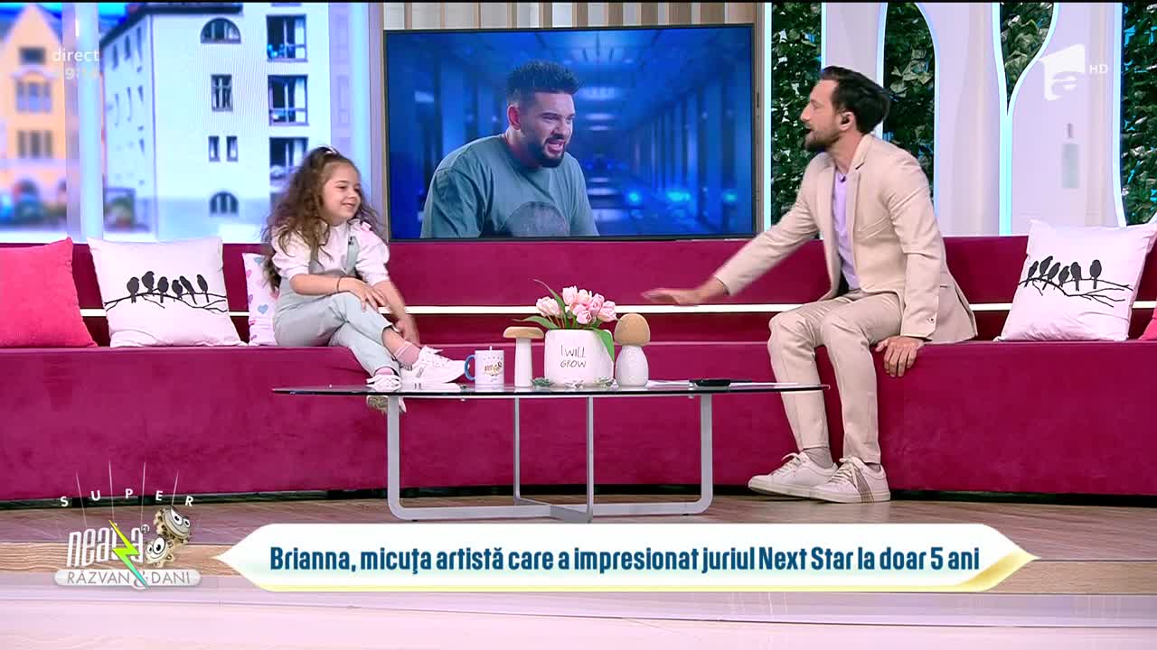 Brianna, micuța artistă care a impresionat juriul Next Star la doar cinci ani: C&acirc;nd o să fiu mare, vreau să fiu doctoriță!