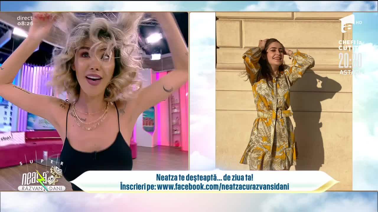 Neatza cu Răzvan și Dani te deșteaptă... de ziua ta! La mulți ani, Oana!