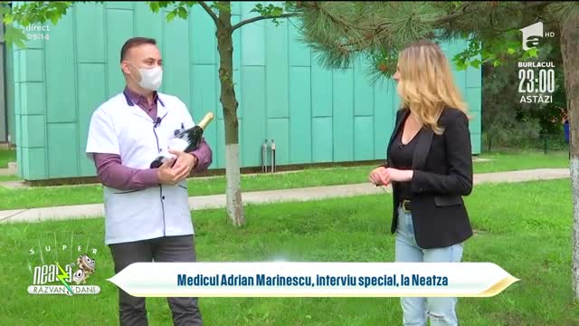 Medicul Adrian Marinescu, interviu special, la Neatza cu Răzvan și Dani
