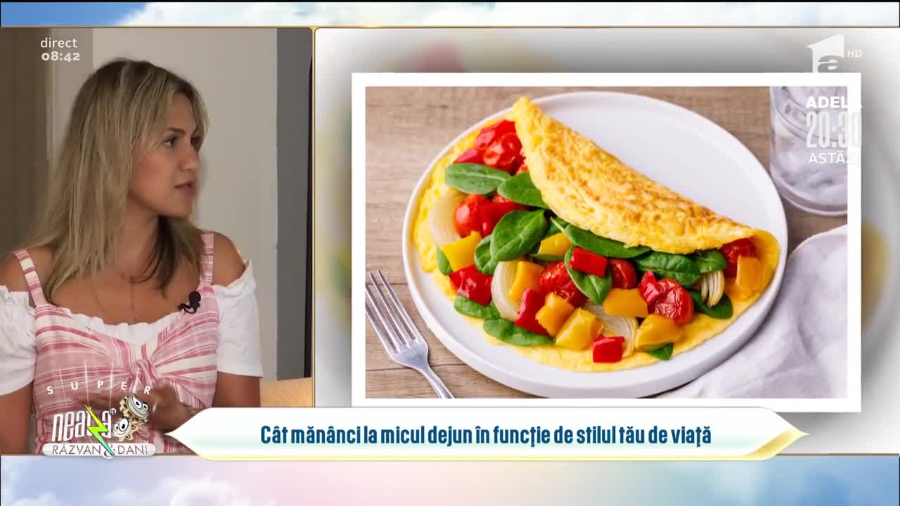 C&acirc;t măn&acirc;nci la micul dejun &icirc;n funcție de stilul tău de viață