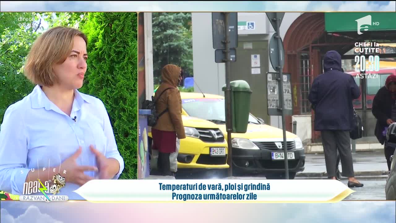 Temperaturi de vară, ploi şi grindină! Prognoza pentru următoarele zile