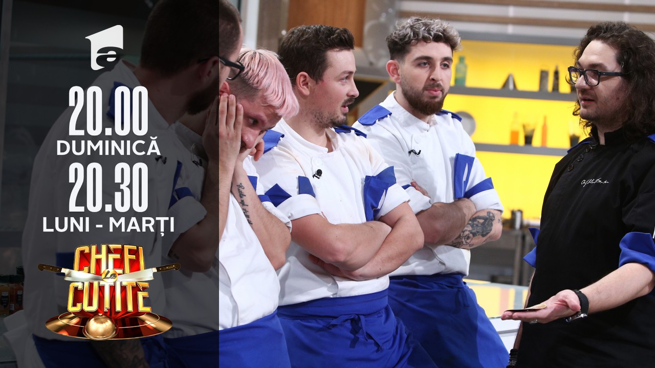 Chef Dumitrescu, folosește super amuleta. Concurentul eliminat primește o a doua șansă!