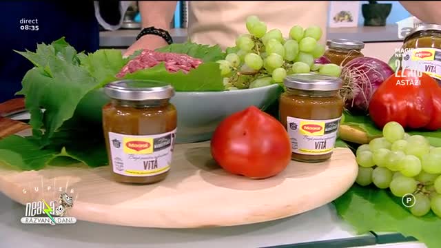 Rețeta lui Vlăduț: Sărmăluțe cu carne de vită