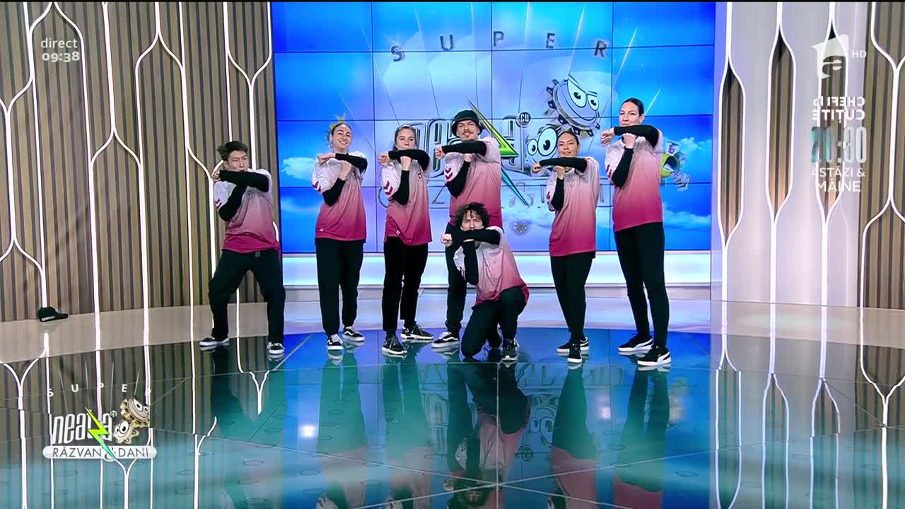 Trouble Crew, show de dans la Neatza cu Răzvan și Dani