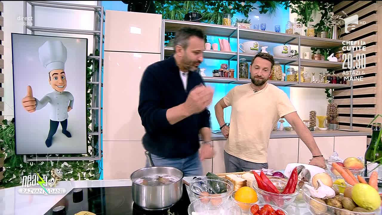Macrou marinat și salată de cartofi, rețetele de la Neatza ale lui chef Nicolai Tand