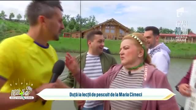 Marea pasiune ascunsă a Mariei C&icirc;rneci. Artista oferă lecții de pescuit, direct de pe baltă
