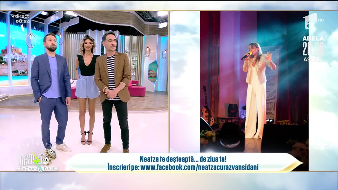 Neatza cu Răzvan și Dani te deșteaptă... de ziua ta! La mulți ani, Daria!