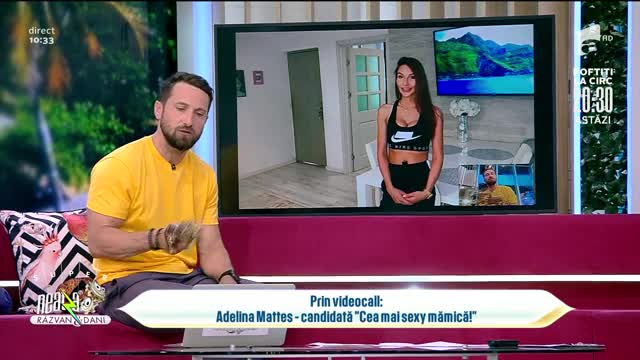 Neatza cu Răzvan și Dani caută Cea mai sexy mămică: Adelina Mattes, candidata de astăzi!