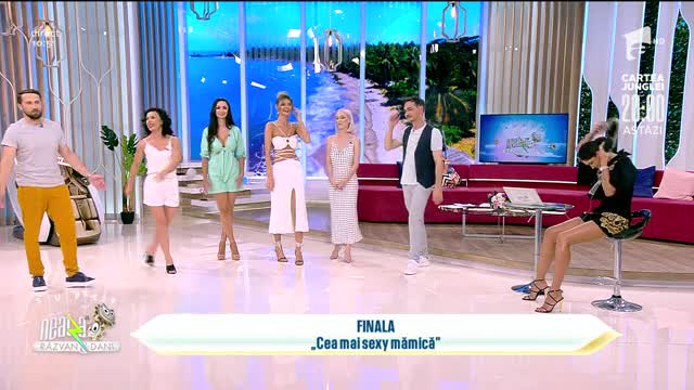 Cum s-au descurcat finalistele concursului ”Cea mai sexy mămică” la proba de mimă