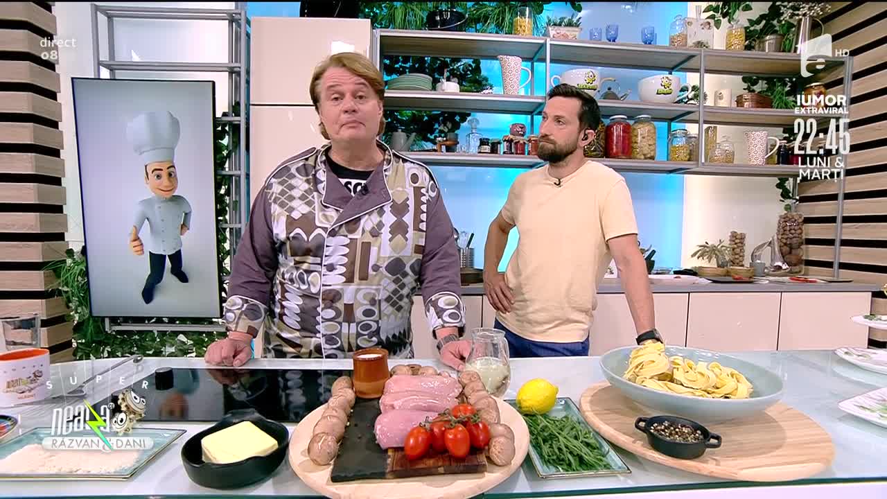 Escalop de pui cu sos de vin, rețeta lui Vlăduț de la Neatza cu Răzvan și Dani