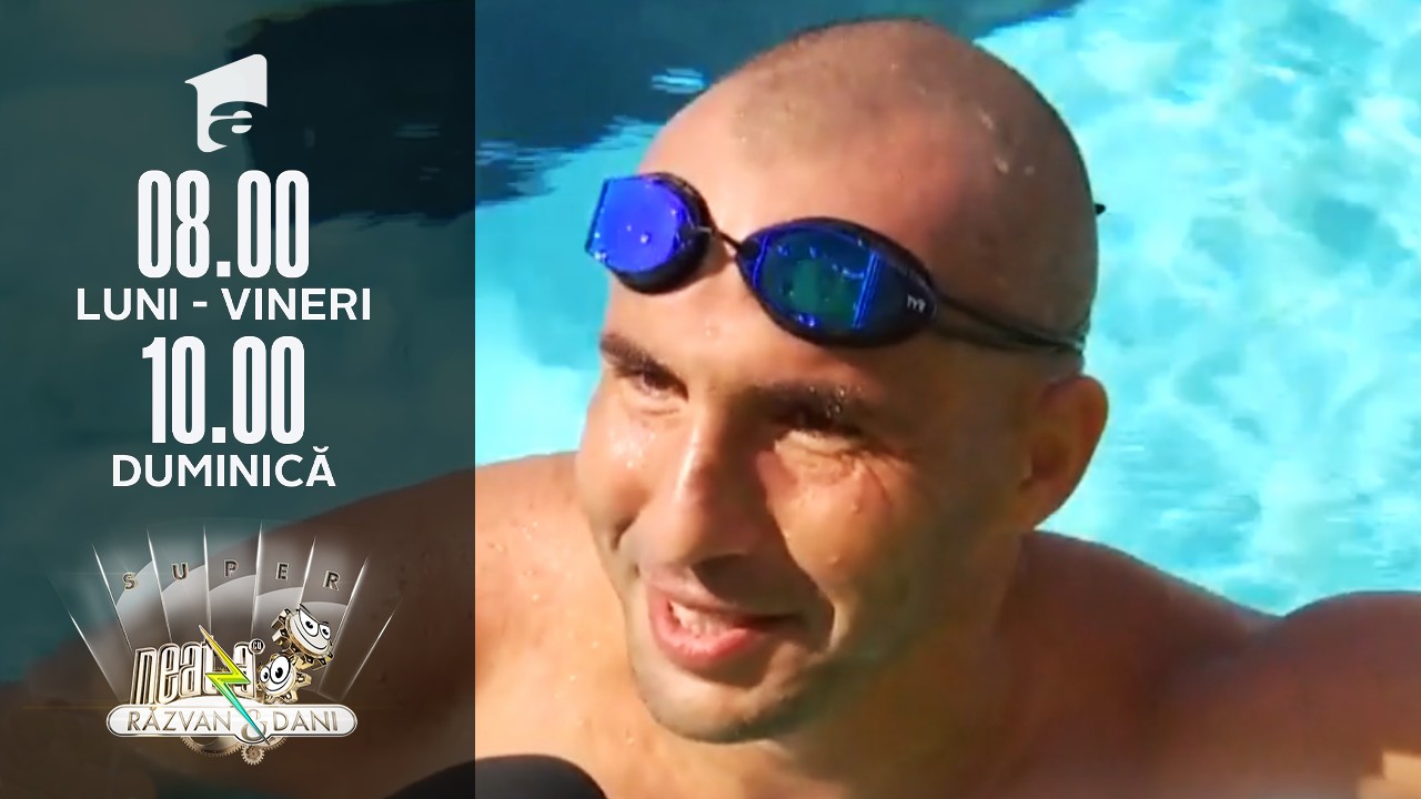 Omul recordurilor, moment spectaculos. Sportivul va &icirc;nota 100 de kilometri &icirc;ntr-o piscină!