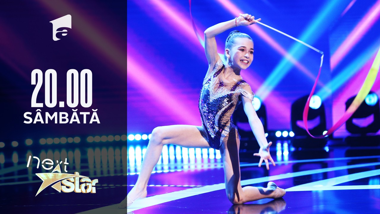 Next Star - Sezonul 10: Alexia Ghica - Moment de gimnastică ritmică