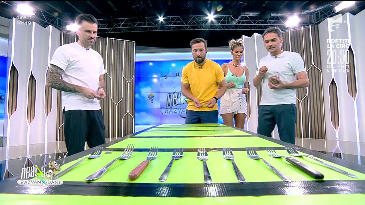 Furculița, cea mai haioasă provocare Super Neatza!