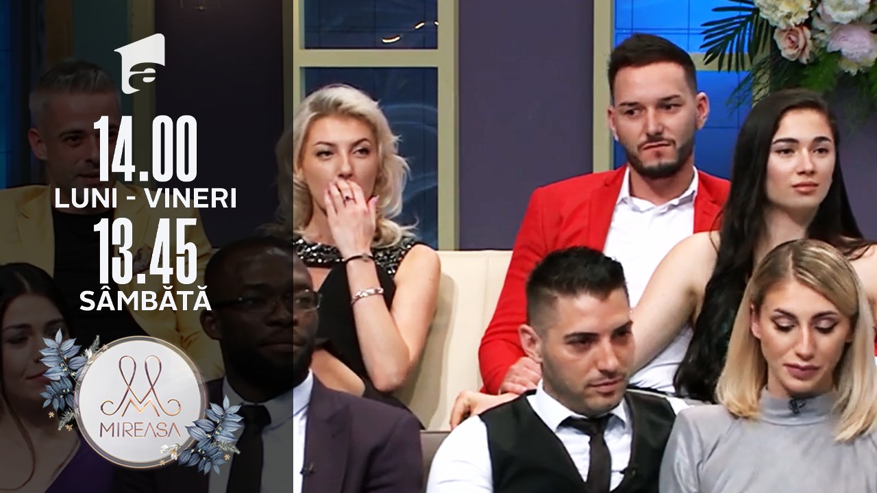 Gala Mireasa, 10 iulie 2021, sezonul 3. Nesiguranța, mereu parte din procesul de asumare! Concurenții iau parte la un concurs &icirc;n casa Mireasa