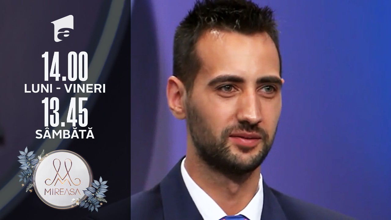 Gala Mireasa, 10 iulie 2021, sezonul 3. Publicul a decis ca Emil să părăsească casa Mireasa