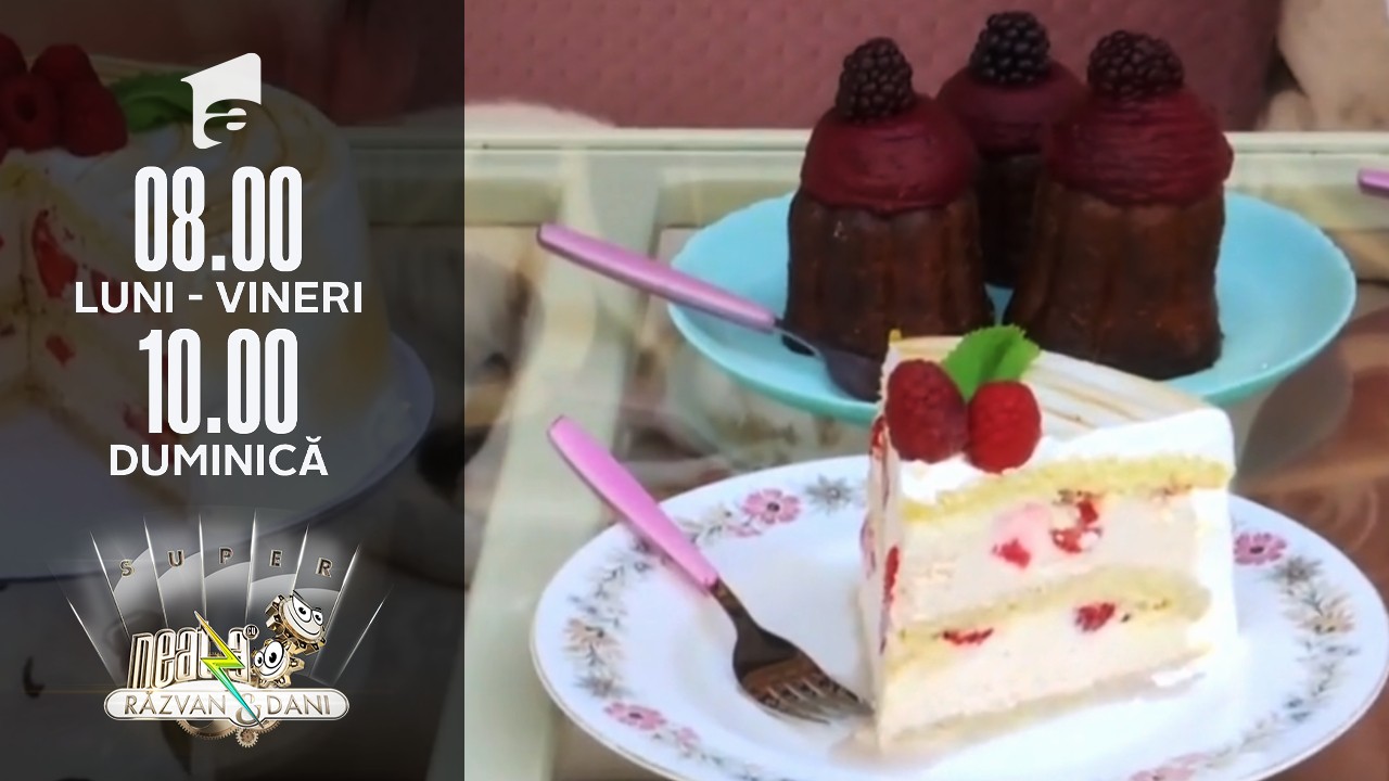 Super Neatza, 12 iulie 2021. Deserturile cu fructe proaspete, recomandarea cofetarilor pentru o vară fierbinte