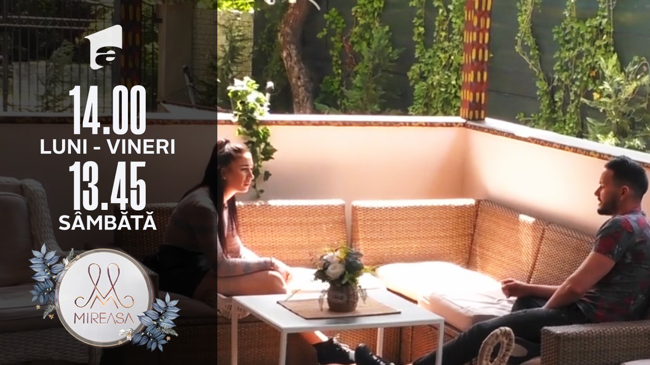 Mireasa 2021, sezonul 3. Ionuț și Romina, de la prea multă dragoste la despărțire: E prea prietenoasă cu băieții!