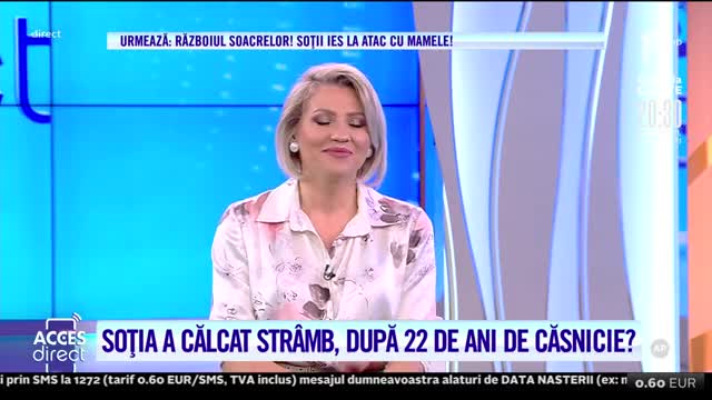 Acces Direct, 19 iulie 2021. Soţia ar fi călcat strâmb, după 22 de ani de căsnicie: Am aflat că are o relaţie cu un coleg de serviciu!