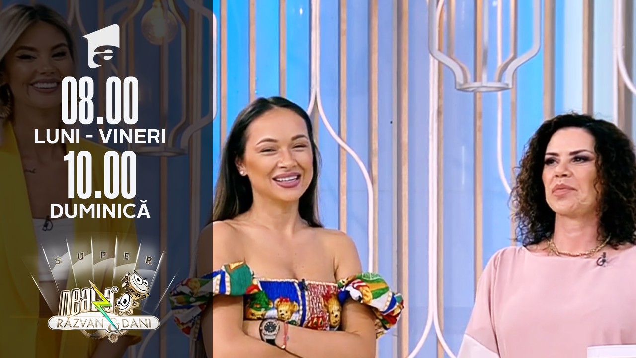 Super Neatza, 20 iulie 2021. Provocarea artiştilor! Fredonează cât mai multe melodii din cuvântul propus!