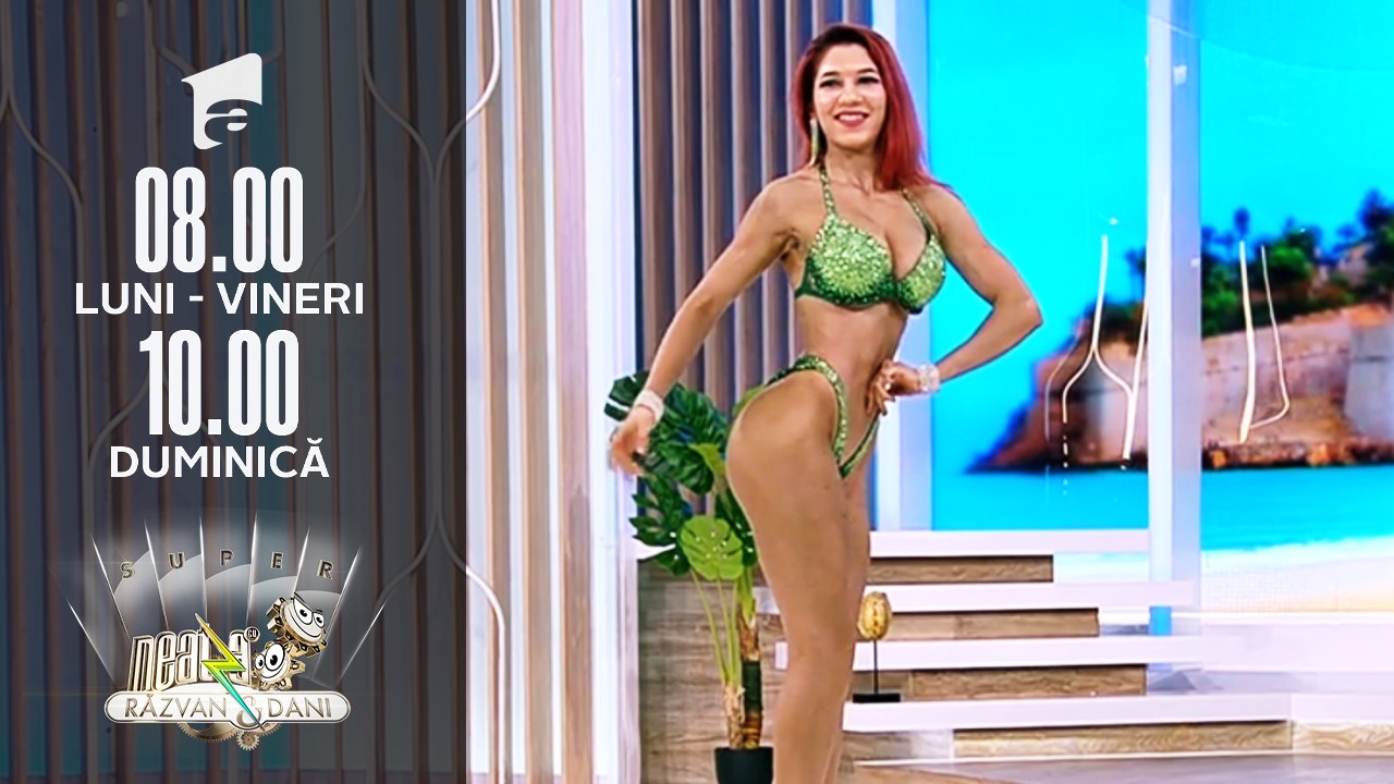 Super Neatza, 20 iulie 2021. Diana Pivniceru şi Corina Petruţ, campioanele României la Culturism şi Fitness