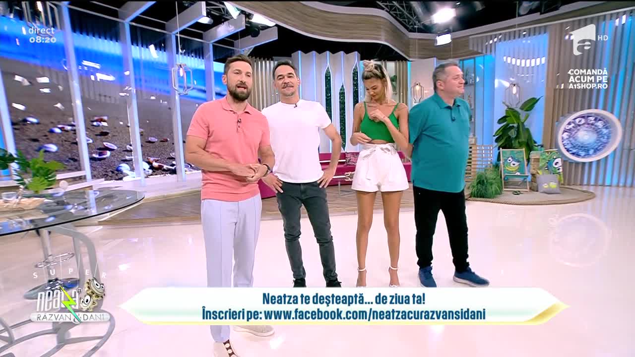 Super Neatza, 26 iulie 2021. Neatza cu Răzvan și Dani te deșteaptă... de ziua ta! La mulți ani, Diana!