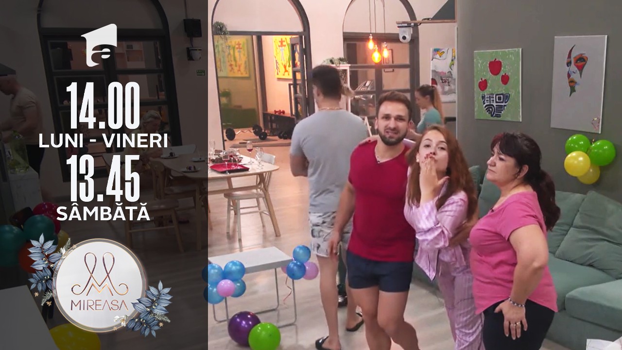 Mireasa, 27 iulie 2021, sezonul 3. Cosmina a fost sărbătorită &icirc;n miez de noapte. Cum o surprinde Alin