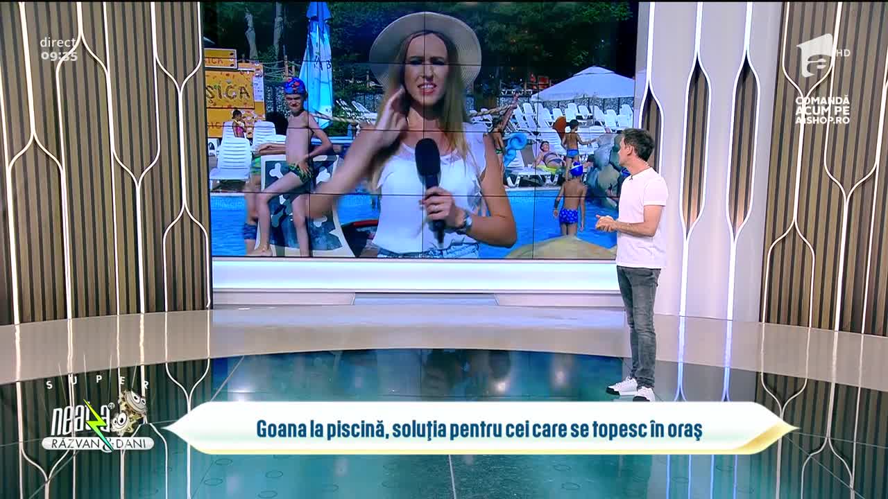 Super Neatza, 29 iulie 2021. Goana la piscină, soluția pentru cei care se topesc în oraș