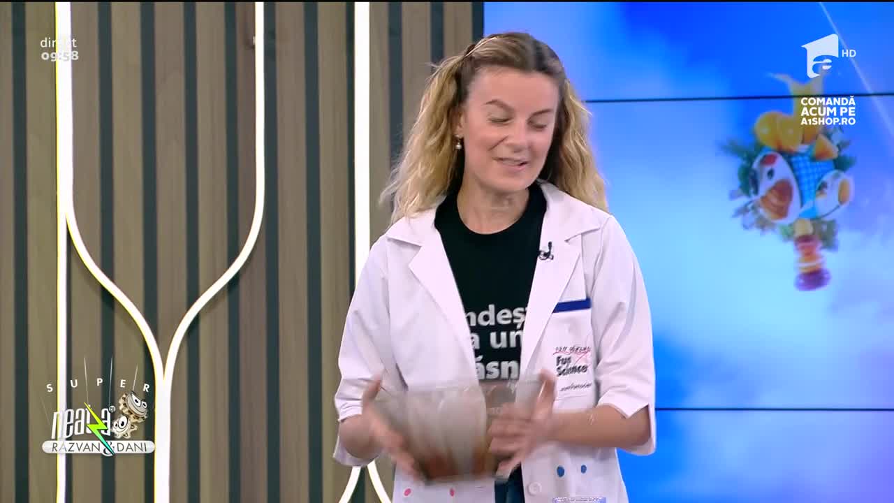 Super Neatza, 30 iulie 2021. Cum se separă uleiul de apă! Profesorii Trăsniți, super experiment