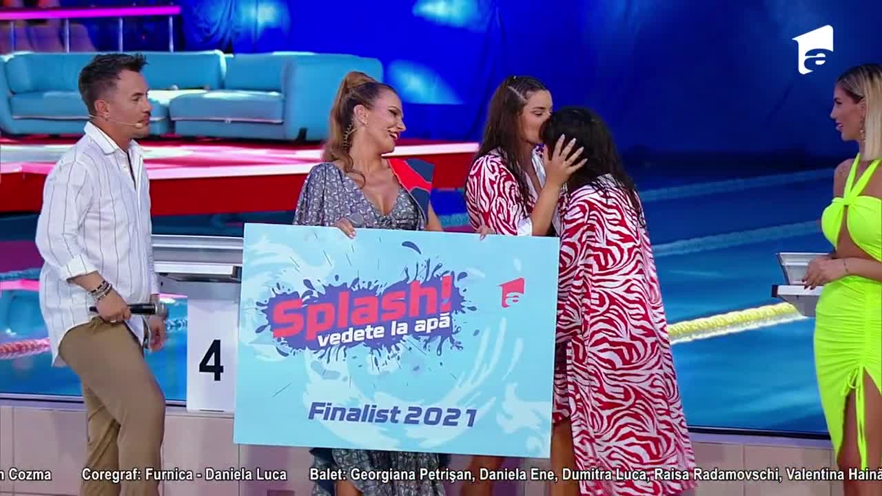 Splash! Vedete la apă, 22 august 2021. Natalia Duminică a câștigat a doua ediție Splash! Vedete la apă