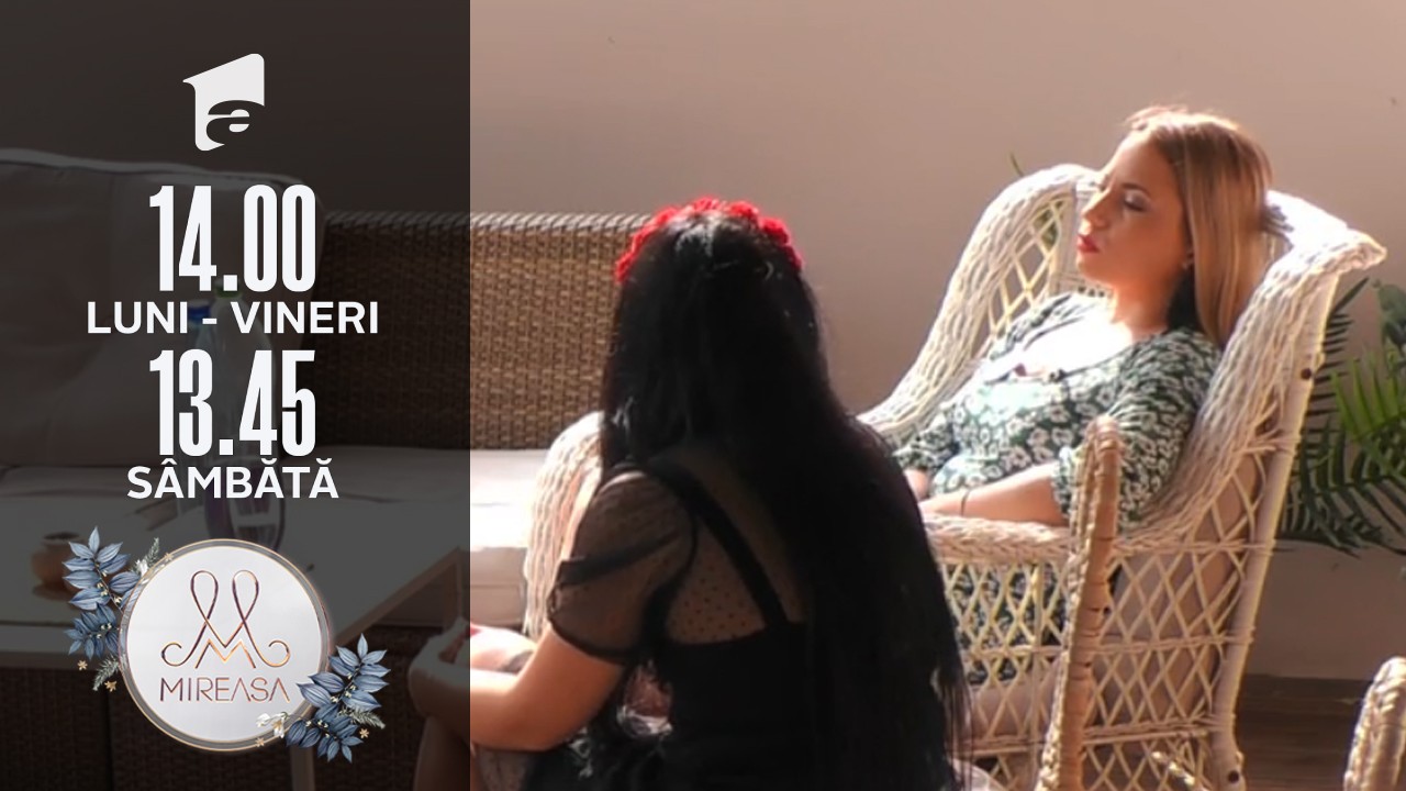 Mireasa Sezonul 4, 2 septembrie 2021. Alina, despre sezonul trecut: Nu am fost &icirc;n viață mea jignită și terfelită cum am fost aici