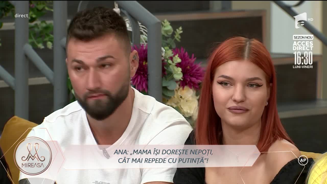 Mireasa Sezonul 4, 6 septembrie 2021. Ana se declară independentă financiar: Mă pot &icirc;ntreține singură